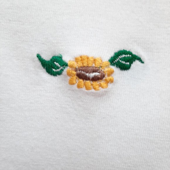 Vintage Karin Scott Embroidered Tee Shirt - Picture 6 of 7